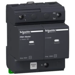 Schneider® Parafoudre PRD1 Master Débrochable - 1P+N - 350V - Report Signalisation - Acti9