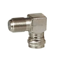 Legrand Adaptateur Télévision Type F Mâle Et Femelle Coudé