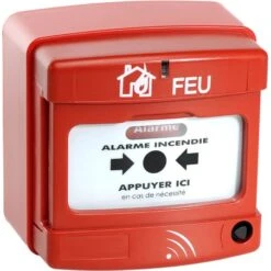Alarme Incendie Type 4 Déclencheur Manuel Radio Avec Répéteur