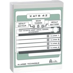 Alarme Technique 4 Entrées 2 Relais (faible Encombrement)