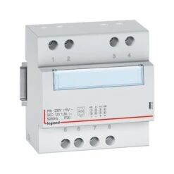 Legrand Alimentation Monophasée Redressée Filtrée 230V~ 12V - 15 W - 1,3A - 5 Modules