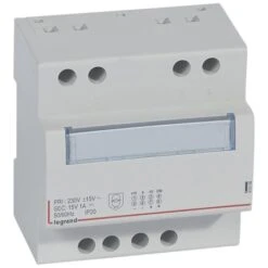 Legrand Alimentation Monophasée Redressée Filtrée 230V~ 15V - 15 W - 1A - 5 Modules