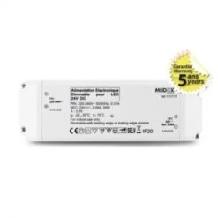 Alimentation Pour LED 24VDC 50W Dimmable - Coupure De Phase - IP20