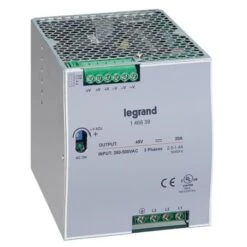 Legrand Alimentation Stabilisée à Découpage Triphasée Entrée 3x380V à 3x500V Et Sortie 48V - 960W