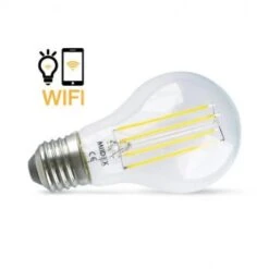 Ampoule Connectée WIFI - E27 - 7W 4000K + Dimmable