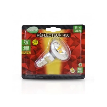 Ampoule LED E14 5W 2700°K - Filament R50 2 Ampoule LED E14 5W 2700°K - Filament R50 – Image 2