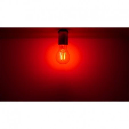 Ampoule LED E27 Filament 2W Rouge 1 Ampoule LED E27 Filament 2W Rouge