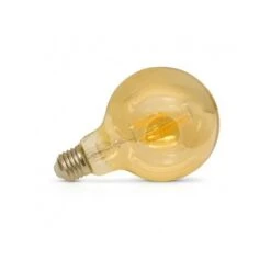 Ampoule LED E27 G95 Filament 8W 4000°K Golden