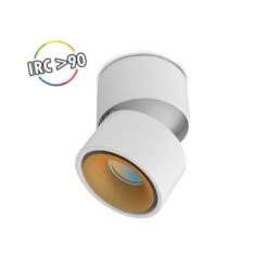 Applique LED - 6W CCT - Inclinable/Orientable - Blanc/Doré