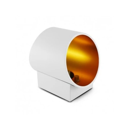 Applique Murale Blanc/doré - G9 X1 3 Applique Murale Blanc/doré - G9 X1 – Image 3