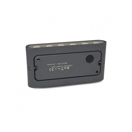 Applique Murale LED 10W 4000°K Rectangulaire - Gris Anthracite 3 Applique Murale LED 10W 4000°K Rectangulaire - Gris Anthracite – Image 3