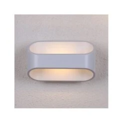 Applique Murale LED 160x98x90 - Blanc 6W 3000°K