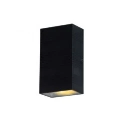 Applique Murale LED 2x5W 4000°K Rectangulaire - Gris Anthracite