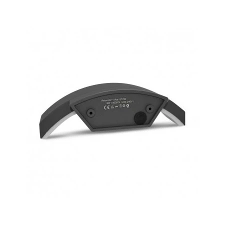 Applique Murale LED 6W 4000°K Curviligne - Gris Anthracite 4 Applique Murale LED 6W 4000°K Curviligne - Gris Anthracite – Image 4