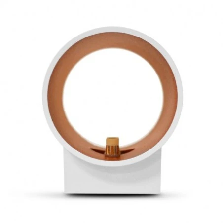 Applique Murale LED Cylindrique - Blanc/doré - G9 X1 3 Applique Murale LED Cylindrique - Blanc/doré - G9 X1 – Image 3