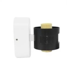 Applique Murale LED Cylindrique Blanc - GU10 X2 - IP44 -Maison Moderne Electricite applique murale led cylindrique blanc gu10 x2 ip44 miidex 4