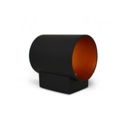 Applique Murale LED Cylindrique - Noir/doré - G9 X1 -Maison Moderne Electricite applique murale led cylindrique noir dore g9 x1 miidex lighting 2