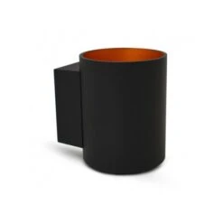 Applique Murale LED Cylindrique - Noir/doré - G9 X1