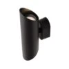 Applique Murale LED Cylindrique Noir - GU10 X2 - IP44