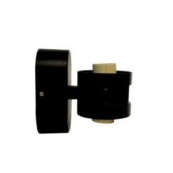 Applique Murale LED Cylindrique Noir - GU10 X2 - IP44 -Maison Moderne Electricite applique murale led cylindrique noir gu10 x2 ip44 miidex 3