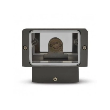 Applique Murale LED GU10 X 2 - Gris Anthracite 4 Applique Murale LED GU10 X 2 - Gris Anthracite – Image 4