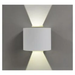 Applique Murale LED Rond Blanc - 6W - 3000K - IP54 -Maison Moderne Electricite applique murale led rond blanc 6w 3000k ip54 miidex 5
