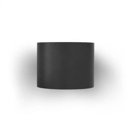 Applique Murale LED Rond Noir - 6W - 3000K - IP54 2 Applique Murale LED Rond Noir - 6W - 3000K - IP54 – Image 2