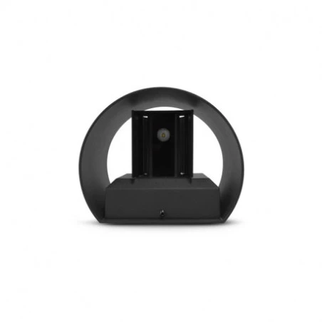 Applique Murale LED Rond Noir - 6W - 3000K - IP54 4 Applique Murale LED Rond Noir - 6W - 3000K - IP54 – Image 4