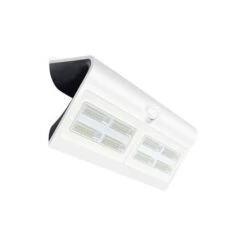 Applique Murale LED Solaire 6.8W 4000°K Blanc + Détecteur -Maison Moderne Electricite applique murale led solaire 68w 4000k blanc detecteur miidex 3