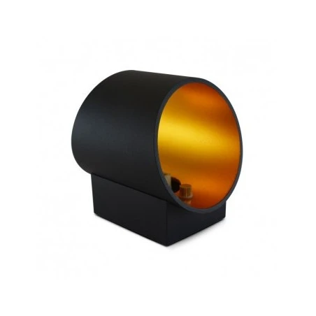 Applique Murale Noir/doré - G9 X1 1 Applique Murale Noir/doré - G9 X1