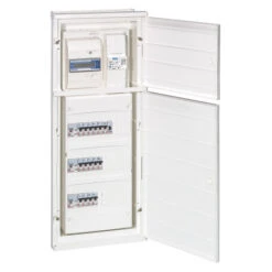 Legrand Bac D'encastrement étroit Isolant Faible Profondeur Pour GTL - Pour Coffret 3 Rangées + Platine épaisseur 45mm