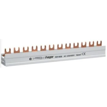 Barre De Pontage 1P 100A Languette 20 Mm² 57 Mm 1 Barre De Pontage 1P 100A Languette 20 Mm² 57 Mm