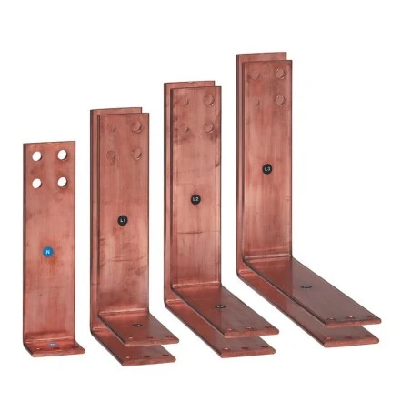 Legrand Barres Cuivre Pliées Et Percées Pour Raccordement Aval DMX³ Version Fixe 2500A Ou 3200A Sur Jeu De Barres Aluminium 1 Legrand Barres Cuivre Pliées Et Percées Pour Raccordement Aval DMX³ Version Fixe 2500A Ou 3200A Sur Jeu De Barres Aluminium