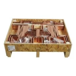 Legrand Barres Cuivre Pliées Pour Raccordement Aval DMX³ Inverseur Débrochable Taille 1 Sur Jeu De Barres Alu 2 Barres Par Pôle