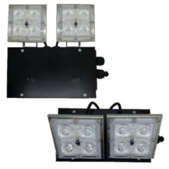 Bloc à Phare / SATI - 2100 Lm - Autonomie 1h - Noir - Auto-test SATI / Télécommande