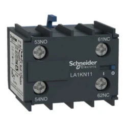 Schneider® Bloc De Contacts Auxiliaires - 1F+1O - Bornes à Vis-étriers - TeSys LA1KN11