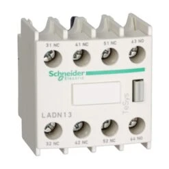 Schneider® Bloc De Contacts Auxiliaires - 1F+3O - Bornes à Vis-étriers - TeSys D - LADN13