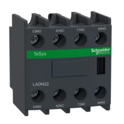 Schneider® Bloc De Contacts Auxiliaires - 2F+2O - Bornes à Vis-étriers - TeSys D - LADN22