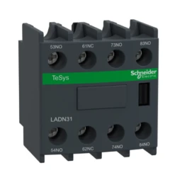 Schneider® Bloc De Contacts Auxiliaires - 3F+1O - Bornes à Vis-étriers - TeSys D - LADN31