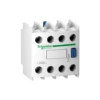 Schneider® Bloc De Contacts Auxiliaires - 4F+0O - Bornes à Vis-étriers - TeSys D - LADN40