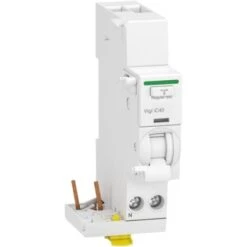 Schneider® Bloc Différentiel 40A - 1P+N - 300 MA - Type AC - Acti9 Vigi IC40