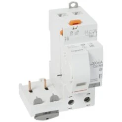 Legrand Bloc Différentiel Adaptable DX3 2P 230V~ - 40A - TypeF 300mA - Pour Disj 1 Module/pôle