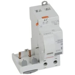 Legrand Bloc Différentiel Adaptable DX3 2P 230V~ - 63A - TypeF 30mA - Pour Disj 1 Module/pôle