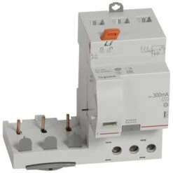 Legrand Bloc Différentiel Adaptable DX3 3P 400V~ - 40A - TypeAC 300mA - Pour Disj 1 Module/pôle