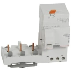 Legrand Bloc Différentiel Adaptable DX3 3P 400V~ - 63A - TypeF 300mA - Pour Disj 1,5 Module/pôle