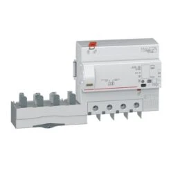 Legrand Bloc Différentiel Adaptable DX3 4P 400V~ - 125A Avec Compteur D'énergie - Pour Disj 1,5 Module/pôle