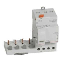 Legrand Bloc Différentiel Adaptable DX3 4P 400V~ - 63A - TypeAC 30mA - Pour Disj 1 Module/pôle