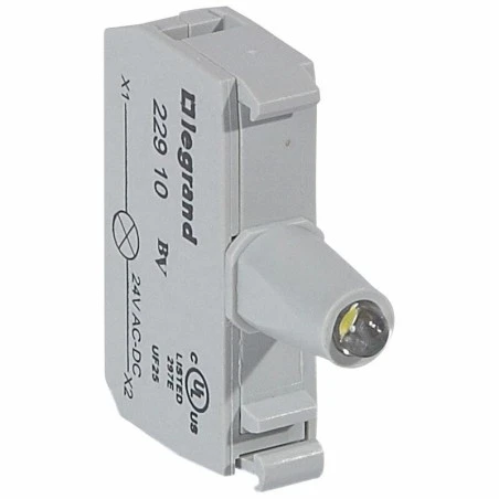 Legrand Bloc Pour Tête Lumineuse Osmoz Raccordement à Vis - 12V à 24V Alternatif Ou Continu - Blanc 1 Legrand Bloc Pour Tête Lumineuse Osmoz Raccordement à Vis - 12V à 24V Alternatif Ou Continu - Blanc