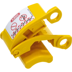 Bloque Prise Compact Fiches Mâles Jaune P600 ABUS