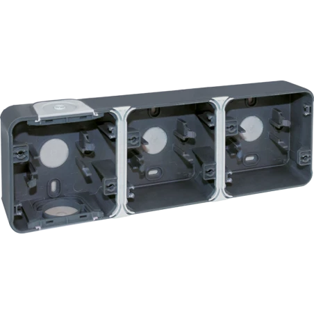 Boite 3 Postes - Horizontal 1 Boite 3 Postes - Horizontal